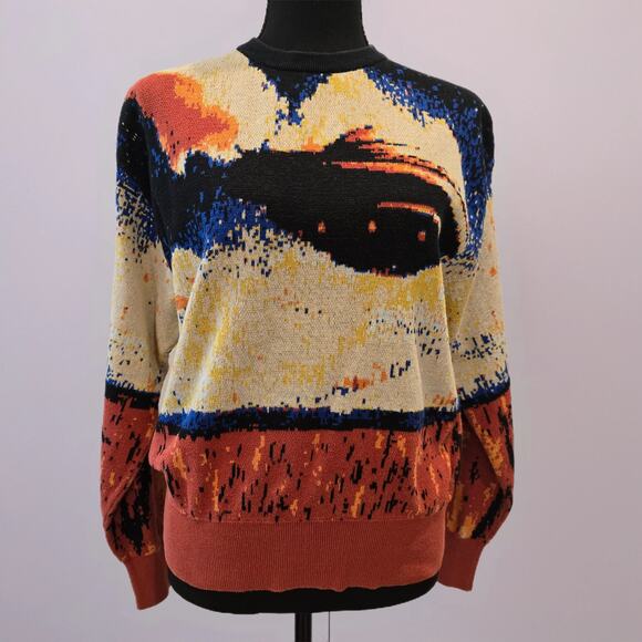 Nicole Miller UFO Intarsia Sweater - Picture 3 of 4